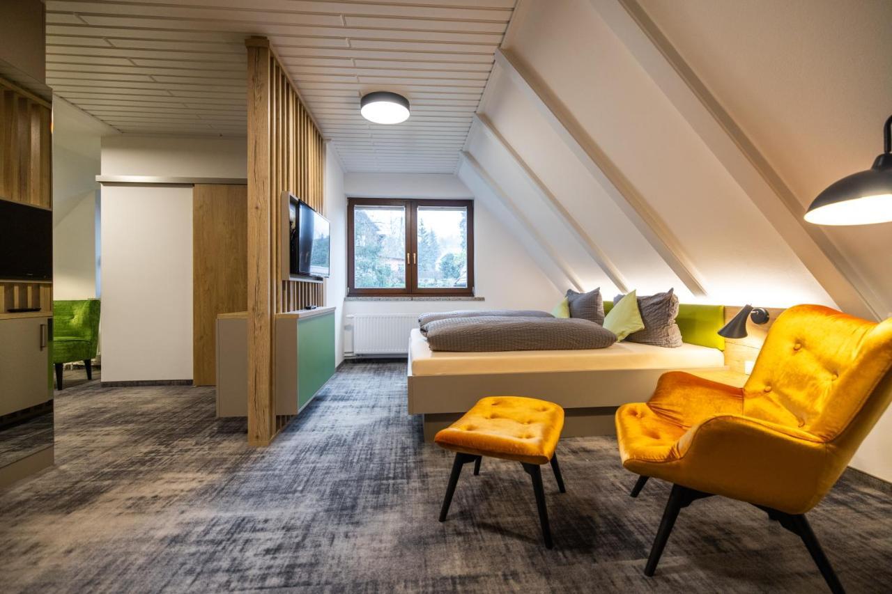 Pension & Cafe Abendroete Kurort Oybin Eksteriør billede