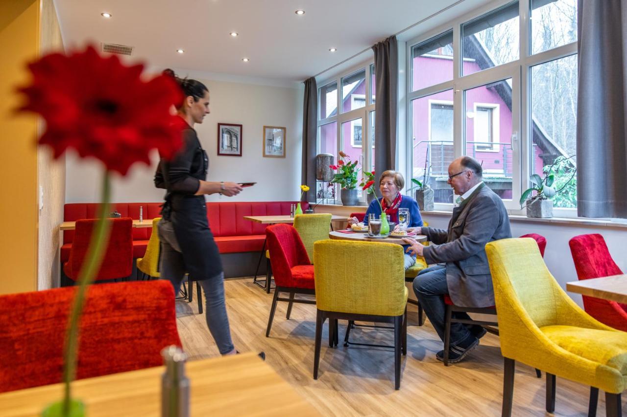 Pension & Cafe Abendroete Kurort Oybin Eksteriør billede