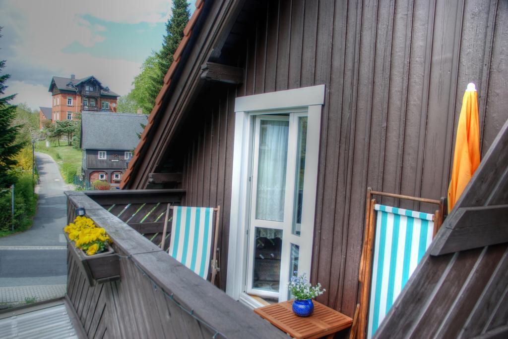 Pension & Cafe Abendroete Kurort Oybin Værelse billede